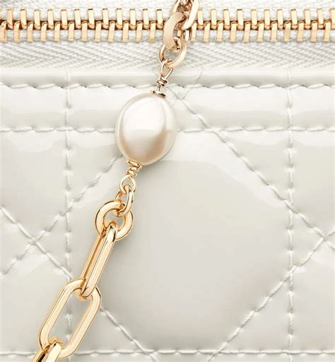 Micro Lady Dior Chain Cube Pouch